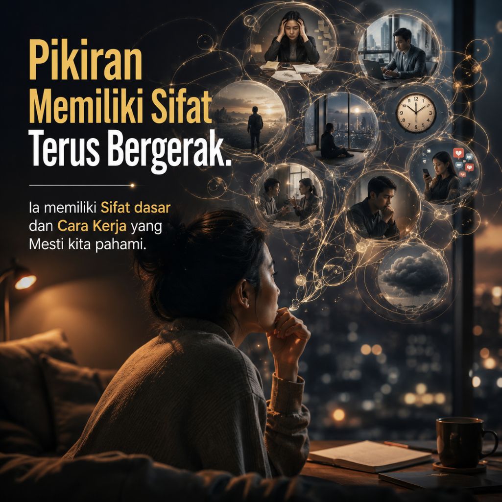 Mengapa Pikiran Sulit Dihentikan