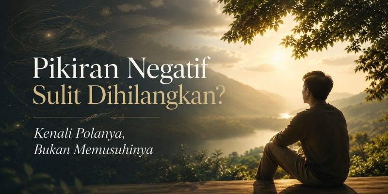 Pikiran Negatif Sulit Dihilangkan